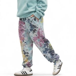 NIKE Tie Dye Joggers Colorful Comfy Cloud Valerian Blue XL Sweatpants